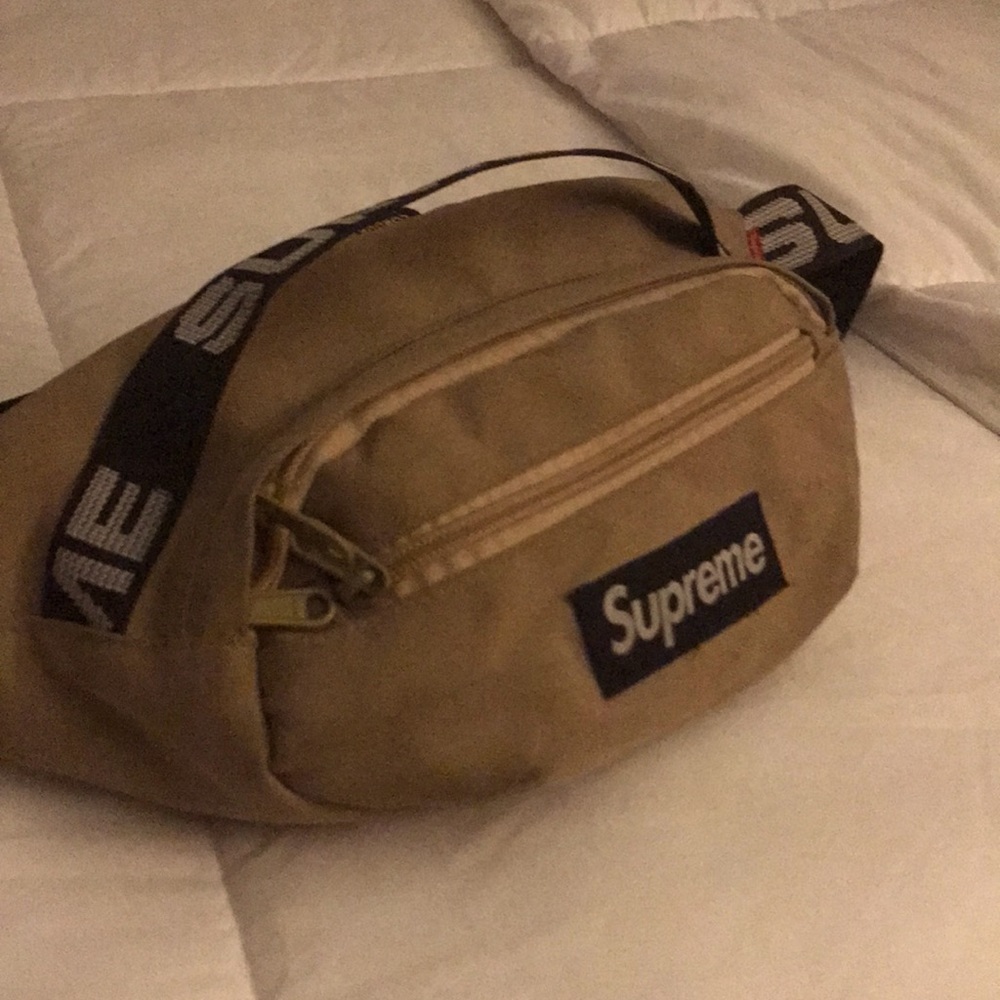 Supreme SS18 Waist Bag (Tan)